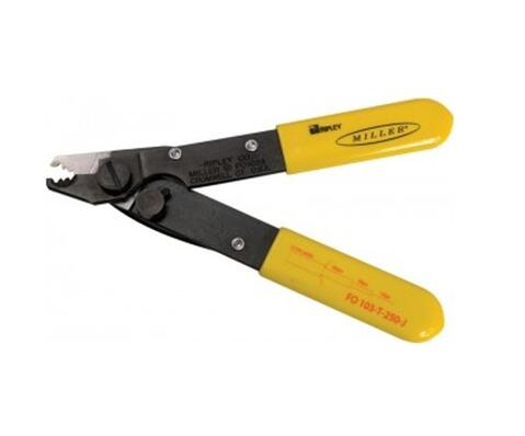 Ripley FO 103-T-250-J Tri-Hole Fiber Optic Stripper – Made In USA